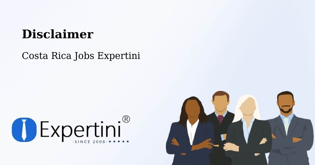 Disclaimer – Belén - Costa Rica Jobs Expertini